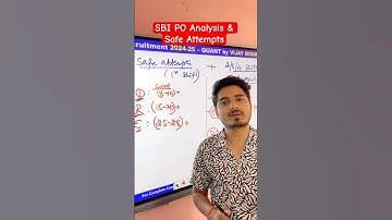 SBI PO Exam Analysis 2024-25 | Safe Attempts