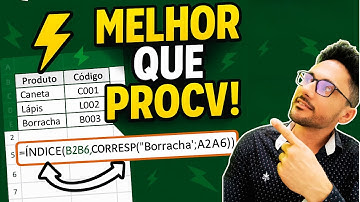 Como Usar ÍNDICE + CORRESP no Excel | Mais Poder que o PROCV!