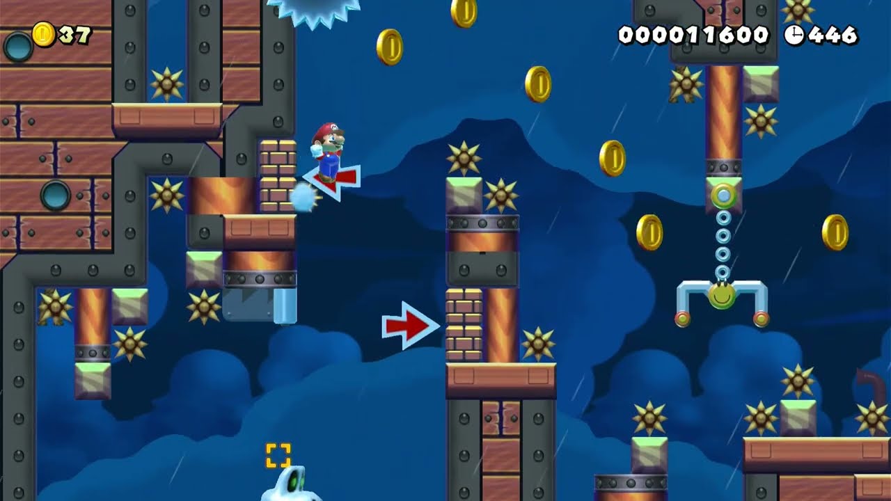 Super Mario Maker 2 - Super Mario Parkour