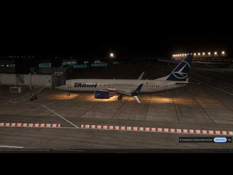 Craiova - Otopeni  737 800 TAROM flight