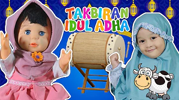 TAKBIRAN ANAK-ANAK MERDU HARI RAYA IDUL ADHA 2020 BONEKA LUCU