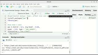 Power | effect size | sample size in R Step by Step | Dr Khitab Gul