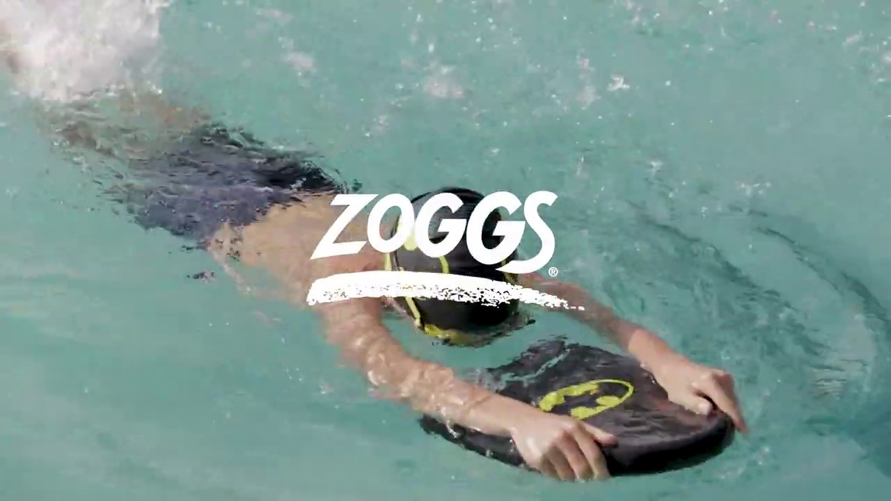 Zoggs Batman Kickboard and Goggles YouTube