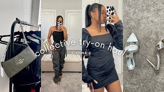 Collective Try-On Haul | Luxury Perfume, Handbags, PrettyLittleThing, SheIn, and more | Kianna Dei