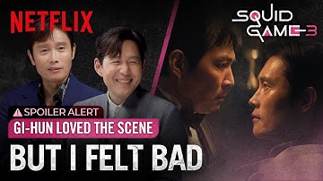 Lee Jung-jae (Player 456) & Lee Byung-hun (Front Man) React to Season 3 | Squid Game | Netflix