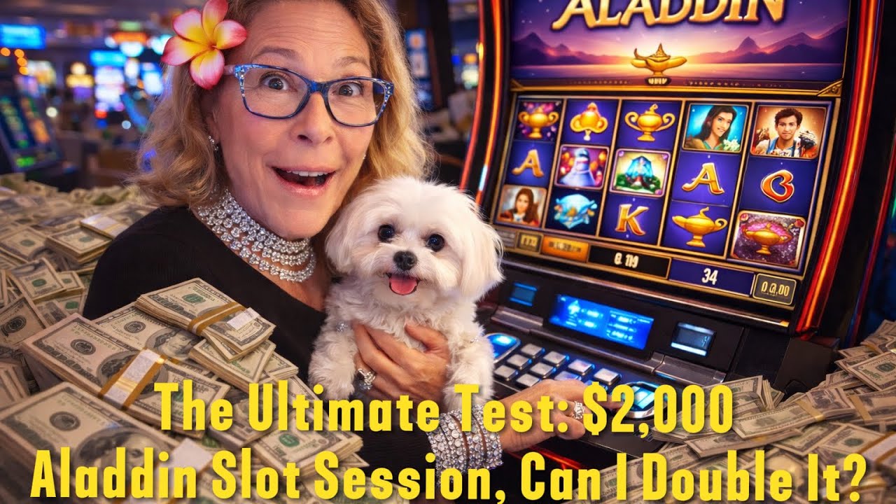 The Ultimate Test: $2,000 Aladdin Slot Session, Can I Double It?