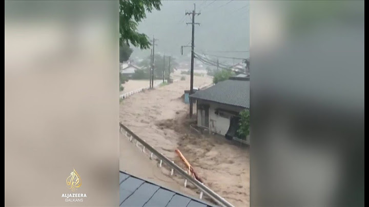 Poplave na jugu Japana, mnoge žrtve iz staračkih domova