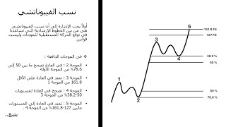 ( 📚 دورة مجانية في موجات إليوت ) الدرس 8 : قياسات فيبوناتشي الجزء الأول - الموجات الحافزة