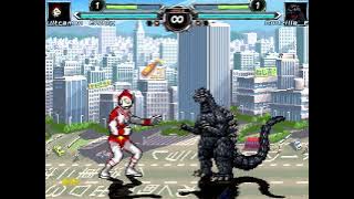 MUGEN: Ultraman 80 Vs Godzilla (Kaiju Warfare)