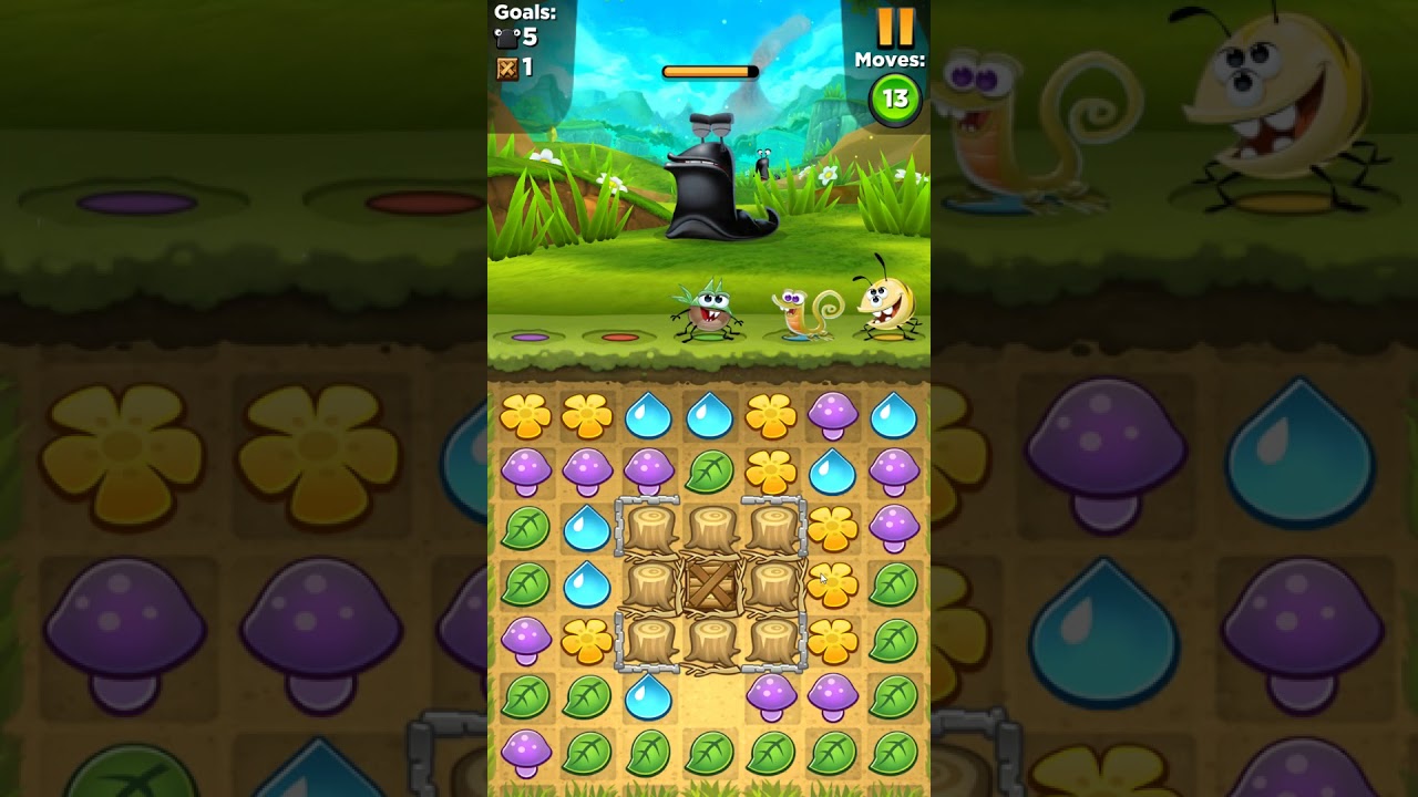 Best Fiends level 15 no boosters