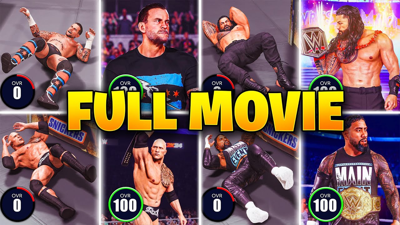 Every Superstar I Eliminate Is +1 Upgrade! (Full Movie)