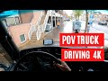 4K POV Truck Driving #46 - Mercedes Actros - Woerden, Netherlands 🇳🇱 Cockpit View