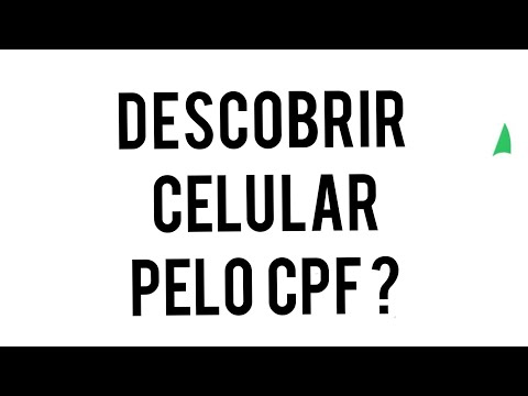 É possível descobrir número de celular pelo CPF?