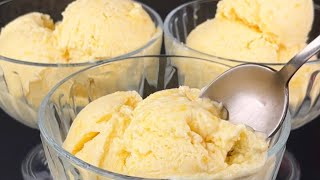 ☀️ Summer recipe for homemade ice cream! My mother told me this recipe! ☀️