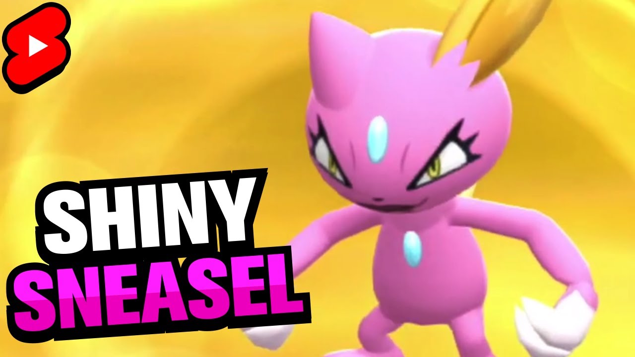 Shiny Sneasel after 1191 Eggs | Pokemon BDSP