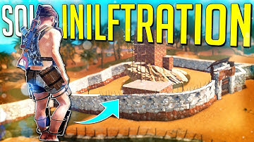 JUMPING IN and TAKING OVER a CLAN BASE COMPOUND! (Going Deep/Infiltrating Zerg Compound) - Rust