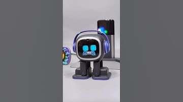 The emo robot is playing!🤣 #emotional #emo #electronic