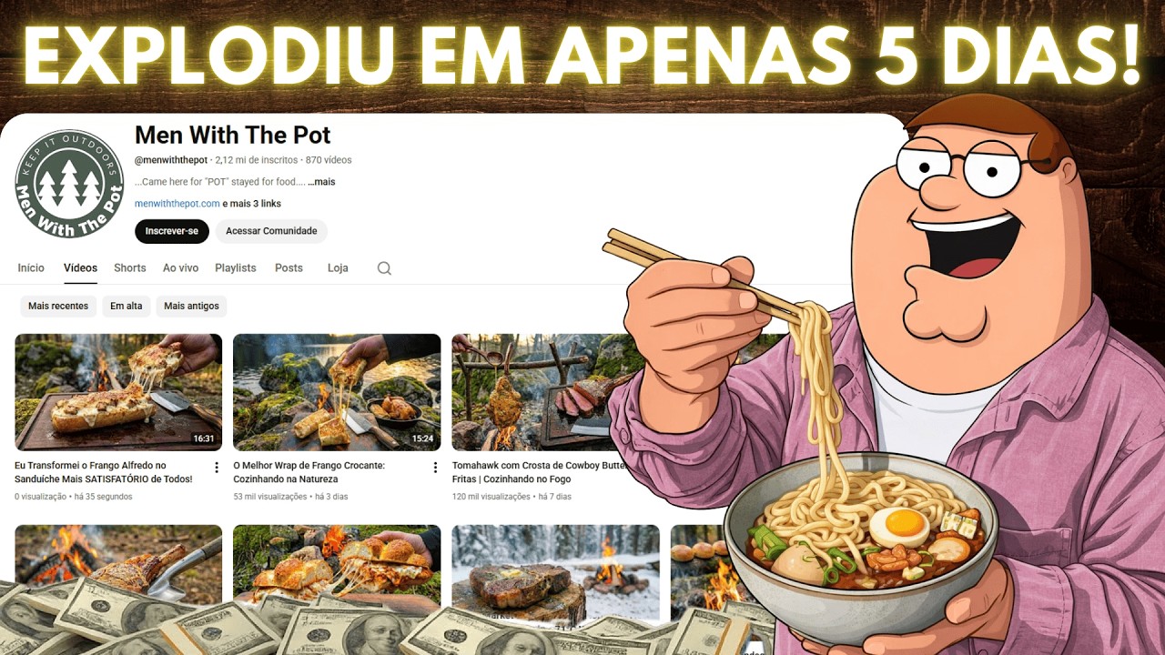 O Nicho do YouTube Que Paga Alto e Quase Ninguém Está Explorando (E Você Pode Usar IA Grátis)