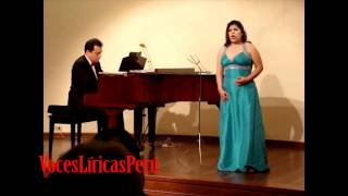 Tacea la notte placida - soprano Cristina Conde (PERÚ)