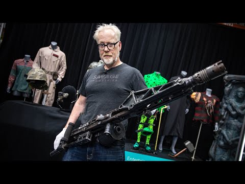Adam Savage Inspects Original Aliens Colonial Marine Props!