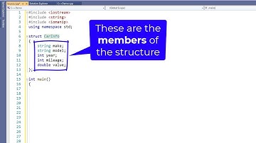 COSC-1436, Structures