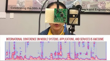 Demo: WaveEar: Exploring a mmWave-based Noise-resistant Speech Sensing for Voice-User Interface