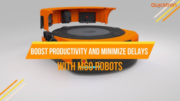 Quicktron Robotic: Boost Productivity and Minimize Delays with M60 Robots