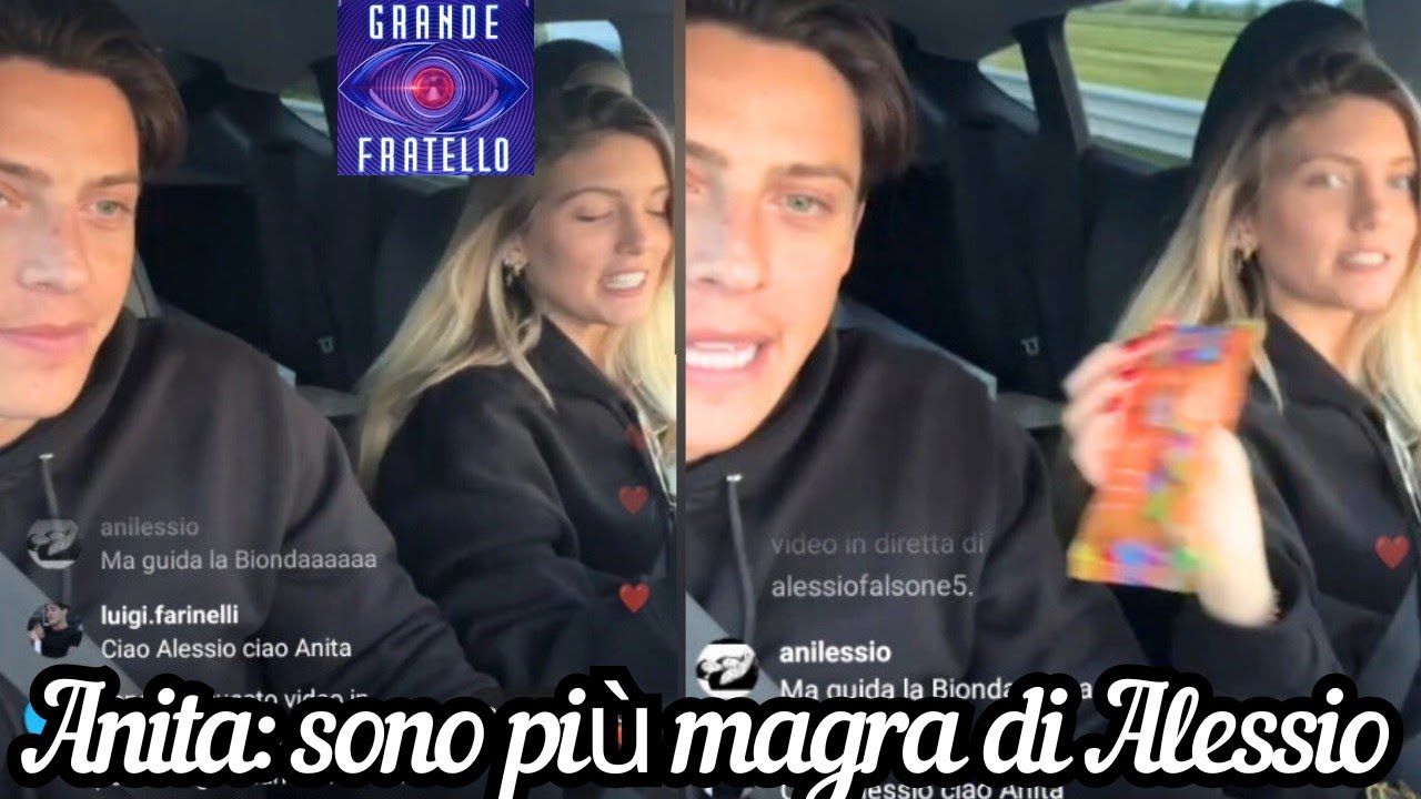 Diretta ANITA OLIVIERI e ALESSIO FALSONE: giornata passata a pranzo