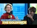 Sarah Paulson & Oakes Fegley Talk Character Transformation in The Goldfinch | FULL INTERVIEW