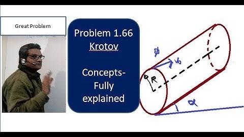 suggested krotov problem 1.66 explained- object moving inside inclined pipe. select krotov