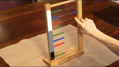 Large  Bead Frame Forming Numbers