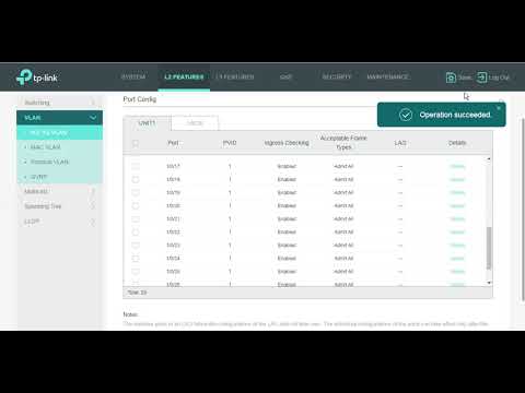 Настройка VLAN TP-Link TL-SG2428P