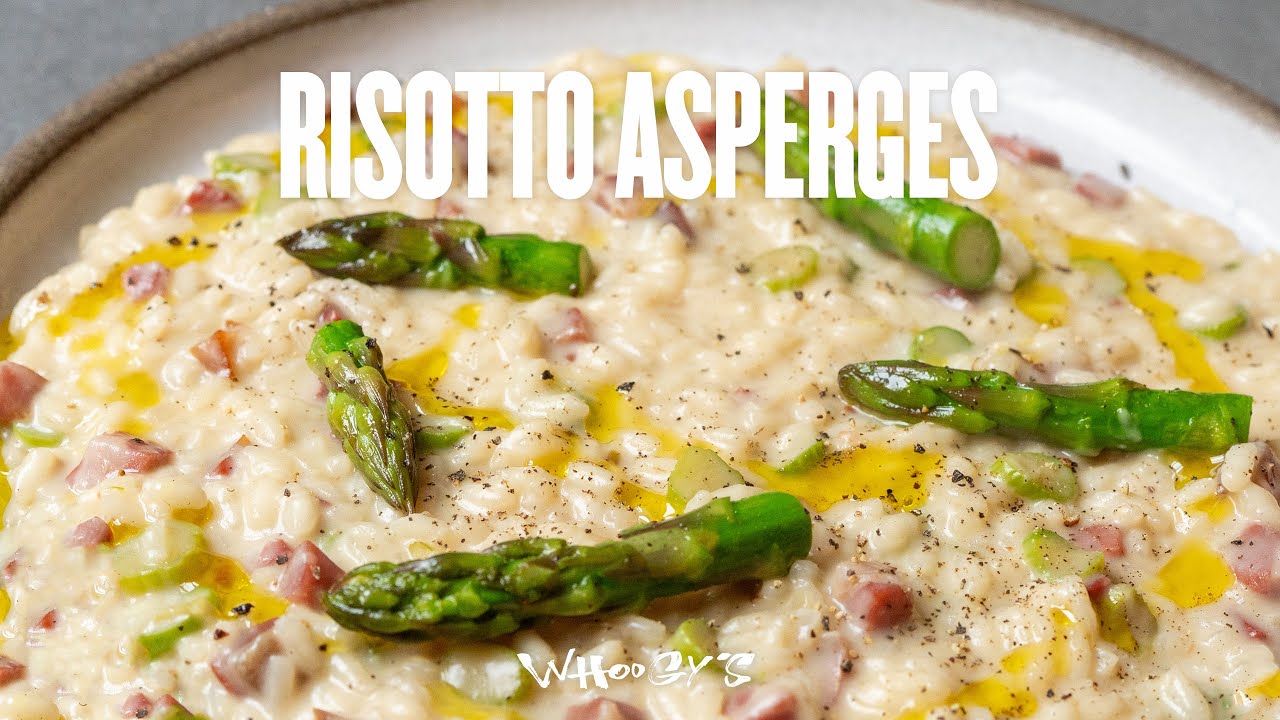 Risotto ultra-crémeux Asperges & pancetta ! 🍃