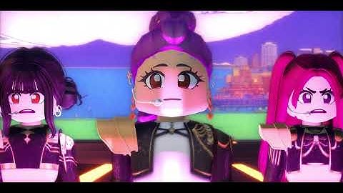 KPOP Demon Hunters: "TAKEDOWN” Roblox Music Clip by Huntrix