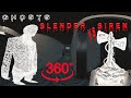 360° Siren Head and Slender in the House | Scary stories