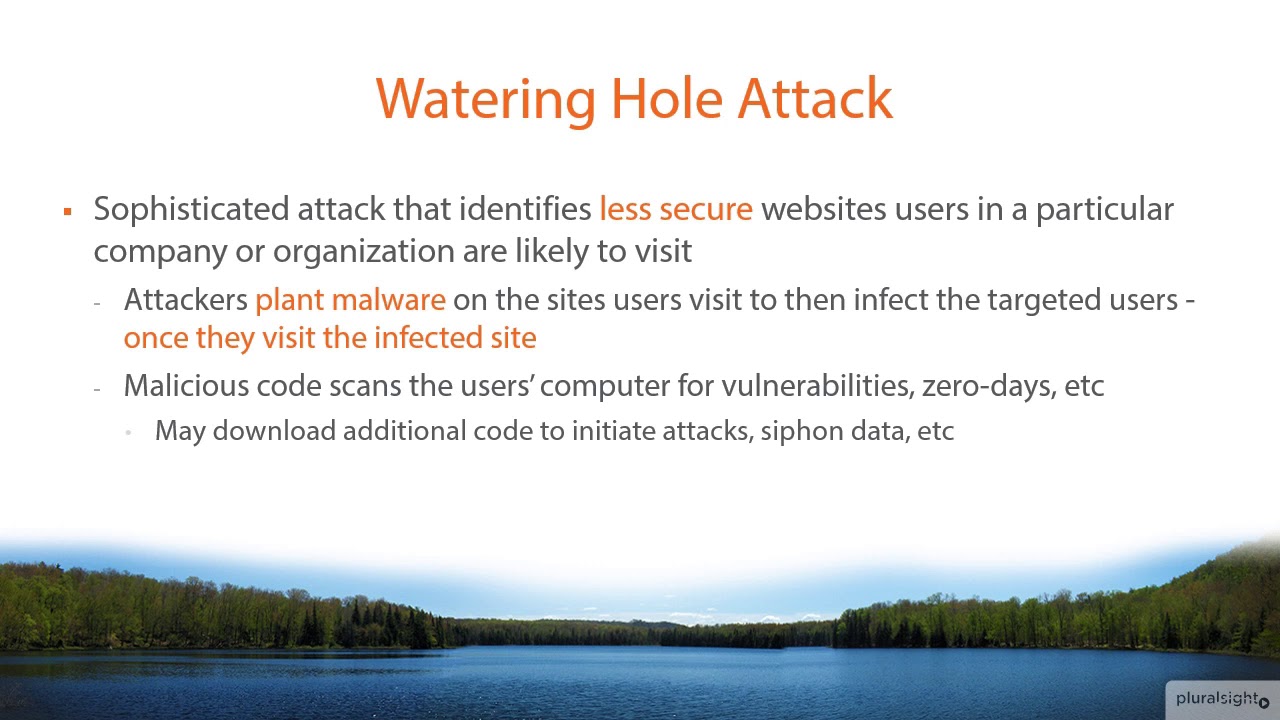 027 Watering Hole Attack YouTube