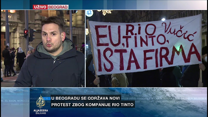 Protesti u Beogradu, traži se zabrana eksploatacije litija