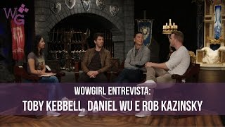 Eikani Entrevista: Toby Kebbell, Daniel Wu e Rob Kazinsky  - Warcraft