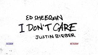 I Don t Care   ED SHEERAN ft JUSTIN BIEBER (Lyrics Video)