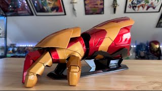 Iron Man Mark XLII Voice Controlled Transforming Gauntlet - Review - Hammer Advanced - Marvel