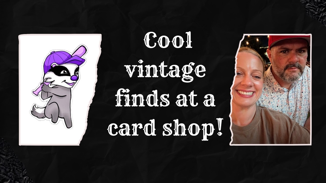 We Found Cool Vintage at a Card Shop - YouTube