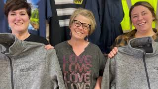 Video Review From Selden's Furniture: NW Custom Apparel