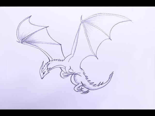 Mean Water Dragon Drawing by Yulia Kazansky - Pixels