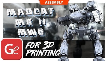 MWO Mad Cat Mk II 3D Printing Model | Assembly by Gambody