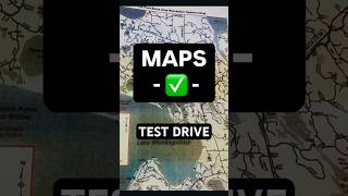 MAPS - test drive to check camp and found a sign to more camps