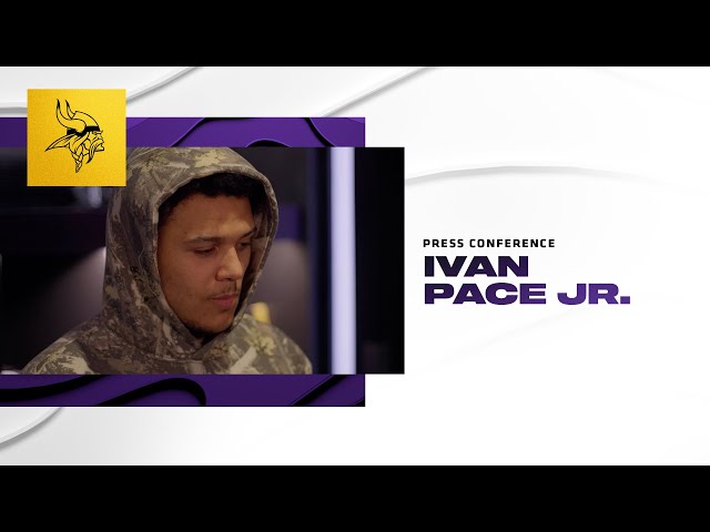 Ivan Pace Jr. Talks About His Impressive Rookie Campaign u0026 Vikings Overall 2023 Season class=