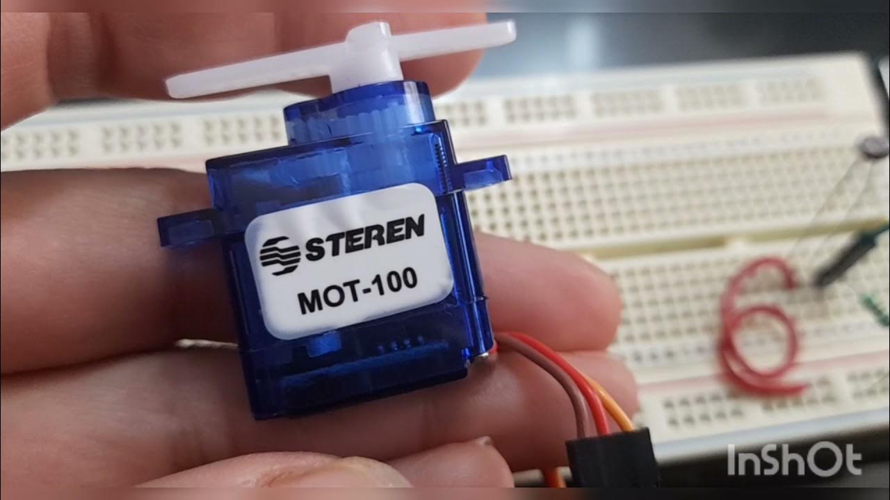 Como armar circuito de servomotor con fotorresistencia con arduino