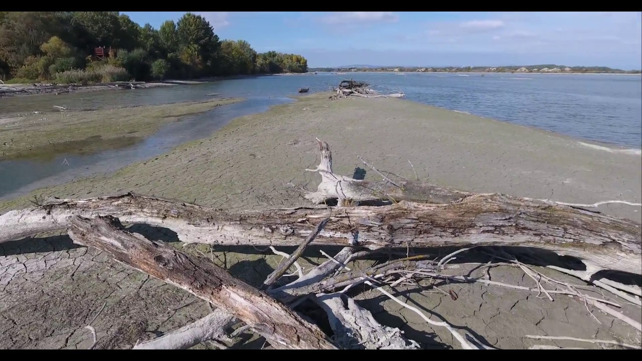 Dunaj Cunovo drone footage