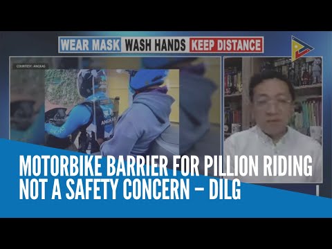 Motorbike barrier for pillion riding not a safety concern – DILG