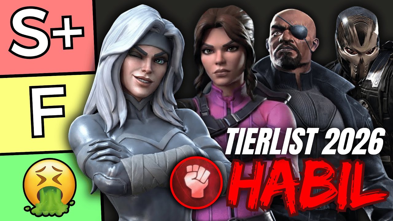 TIERLIST HÁBIL 2026 | Marvel Contest of Champions | DiegoFetuccini